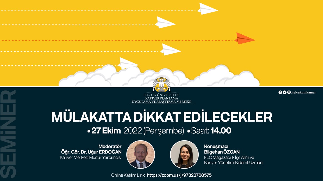 "Mülakatta Dikkat Edilecekler" Semineri