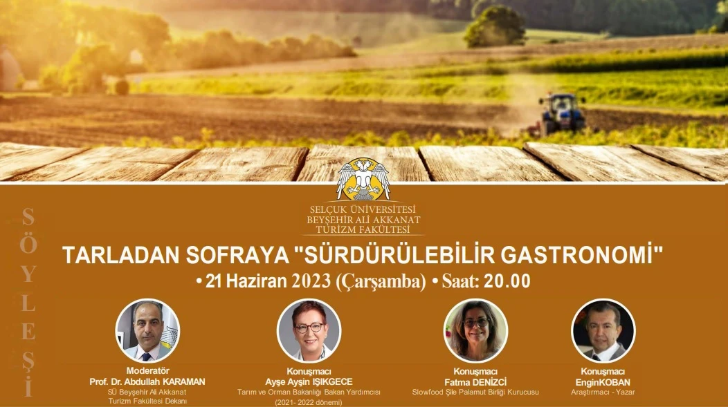 Tarladan Sofraya "Sürdürülebilir Gastronomi"