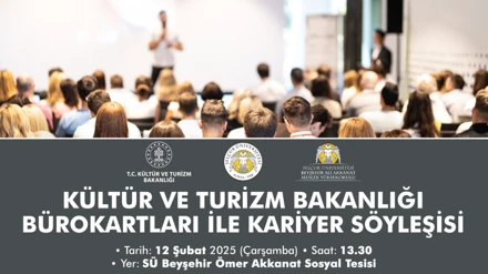 Kültür ve Turizm Bakanlığı Bürokratları İle Kariyer Söyleşisi