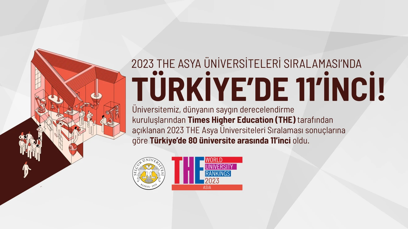 Üniversitemiz, THE verilerinde Türkiye’de 11’inci!