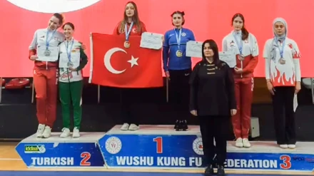 Öğrencilerimizden 1. Avrupa Wushu Şampiyonasında büyük başarı