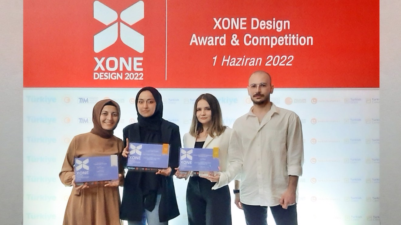 Öğrencilerimize “Xone Design Competition” Yarışmasında ödül