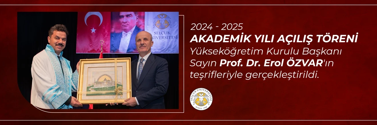 Selçuk Üniversitesi Akademik Yıl Açılış Töreni