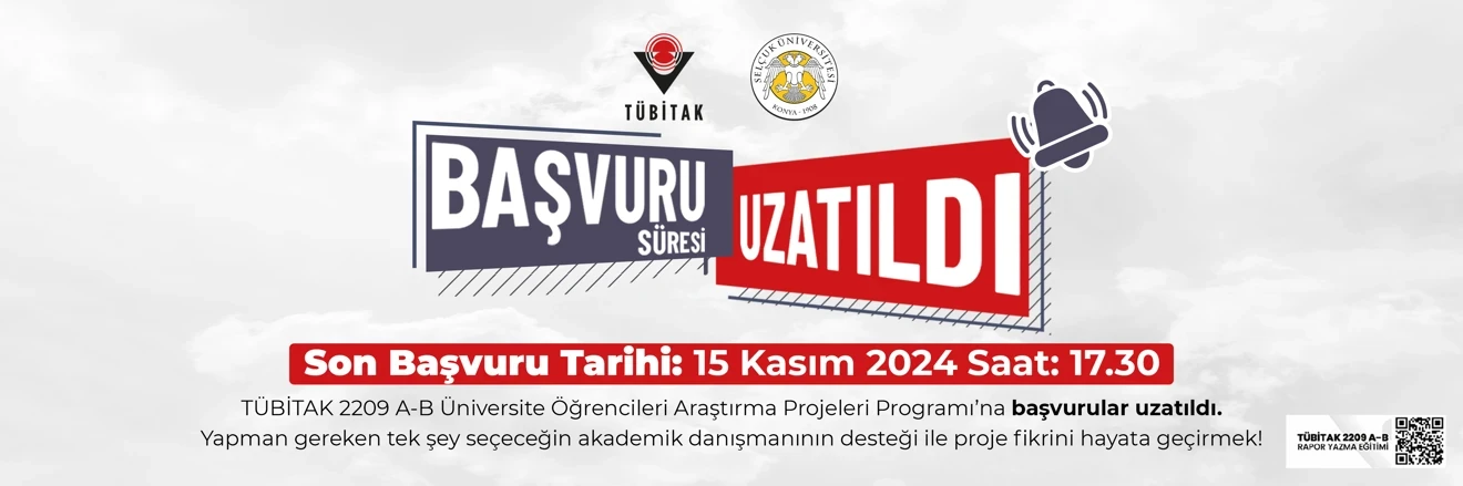 Tubitak Projeleri Başvuru  Süresi Uzatıldı