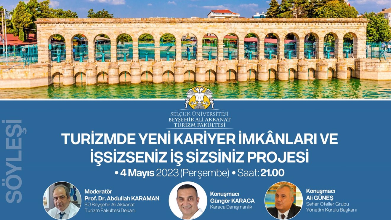 Turizmde Yeni Kariyer İmkanları ve İşsizseniz İş Sizsiniz Projesi