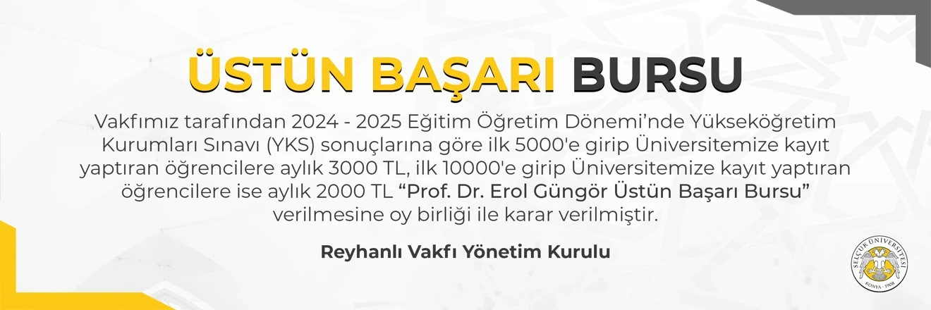 Reyhanlı Vakfı Burs Başvurusu