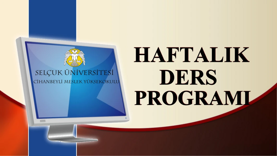 Haftalık Ders Programları