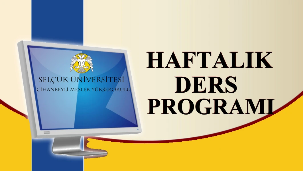 Haftalık Ders Programları