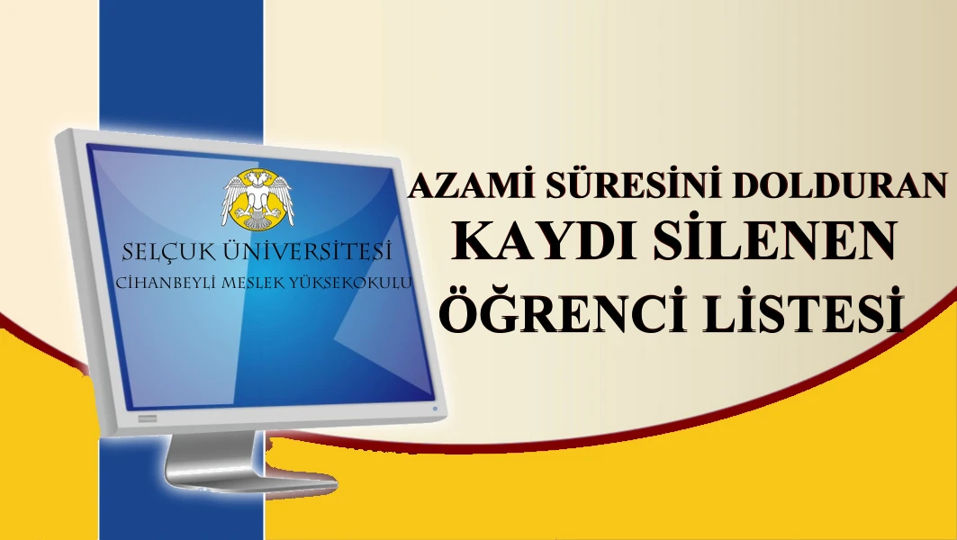 KAYDI SİLİNEN ÖĞRENCİ LİSTESİ