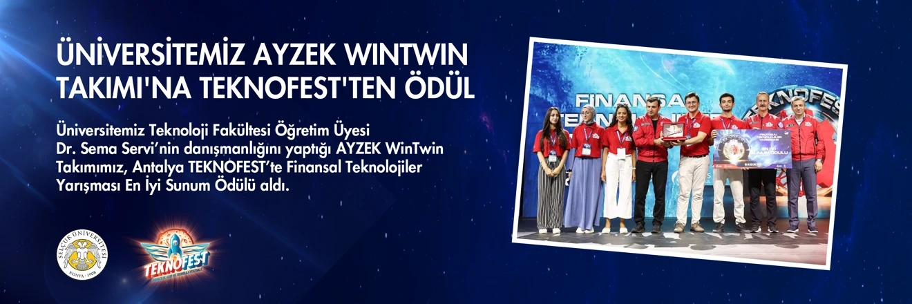 Teknofest' te Ödül