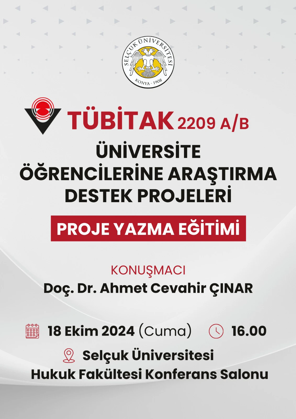 TÜBİTAK 2209 Proje Başvuruları Hk.