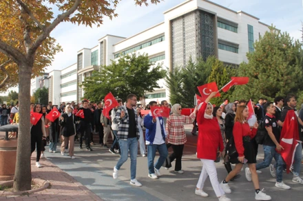 "Cumhuriyetimizin 100. Yılı Yürüyüşü" Gerçekleştirildi.