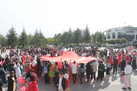 "Cumhuriyetimizin 100. Yılı Yürüyüşü" Gerçekleştirildi.