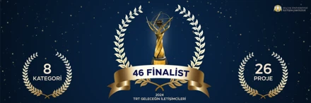 8 kategoride 26 farklı proje TRT'de finalist oldu