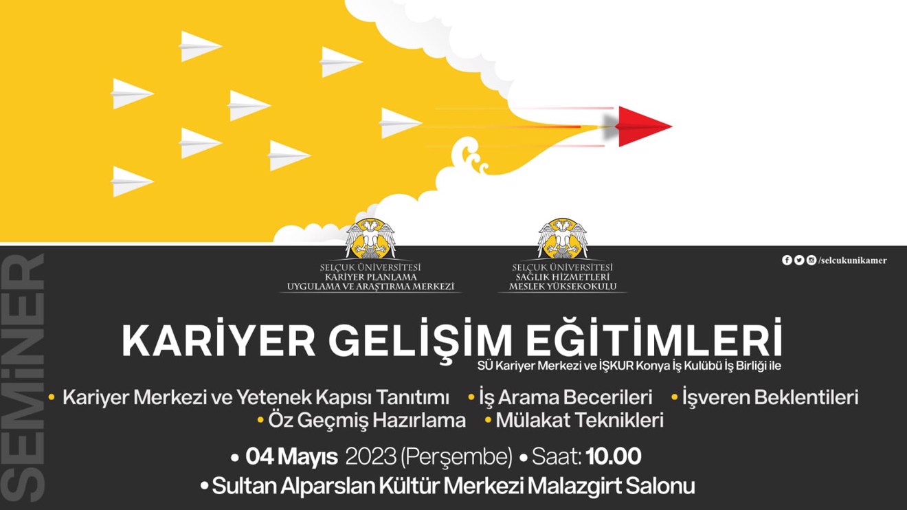 Kariyer Gelişim Eğitimleri- Sağlık Hizmetleri MYO