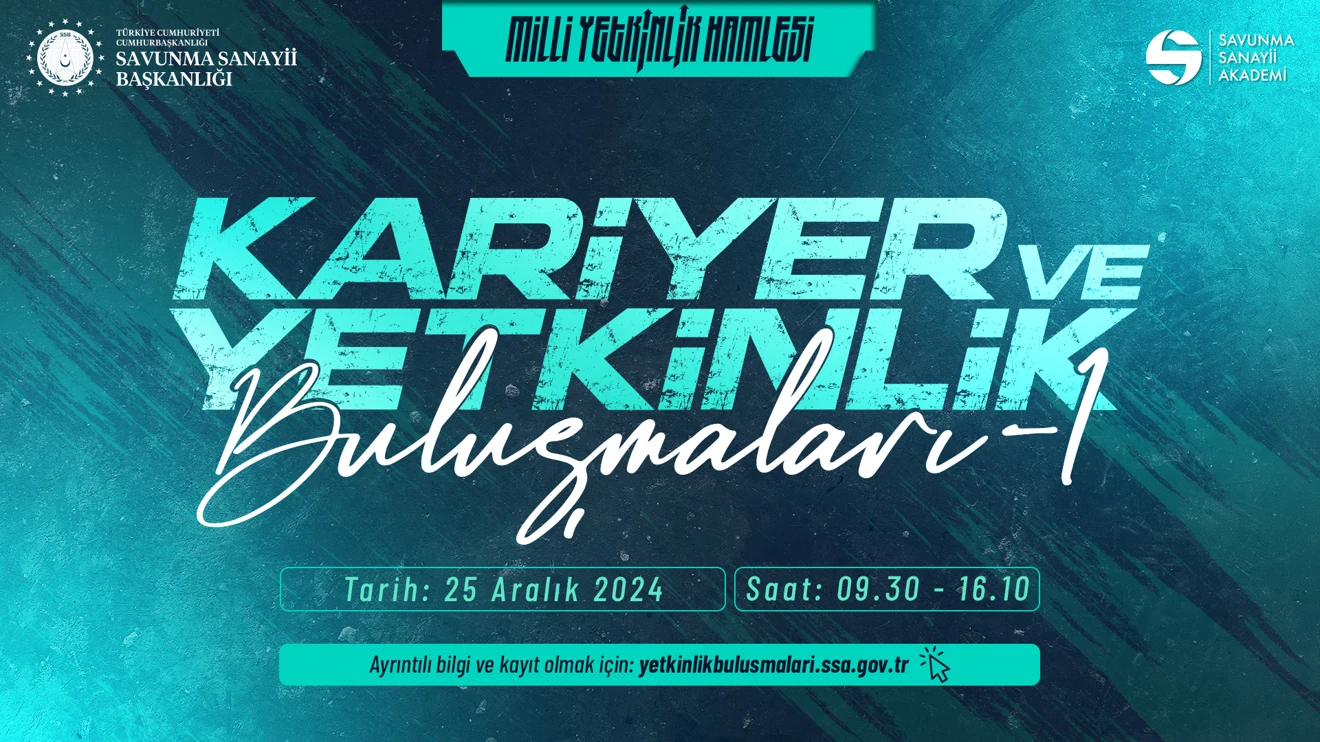  Gençlerimiz için Kariyer ve Yetkinlik Buluşmaları başlıyor!