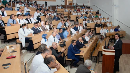 Rektör Yılmaz, Tıp Fakültesi Akademik Kurul Toplantısı’na katıldı