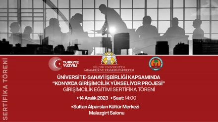 Konya'da Girişimcilik Yükseliyor Projesi