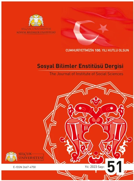 Sosyal Bilimler Enstitüsü Dergisi 2023 yılı 51. sayısı yayınlanmıştır