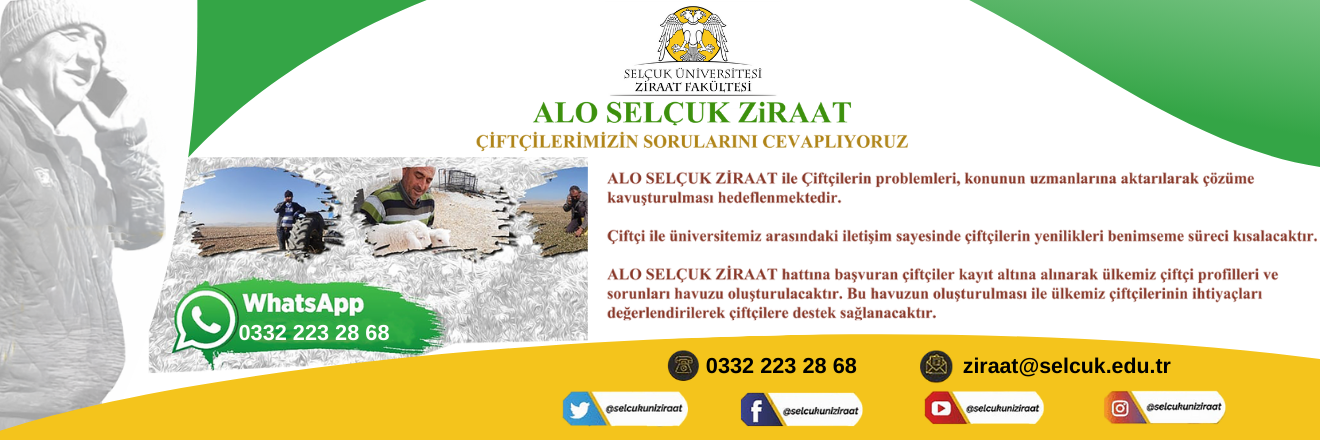 ALO SELÇUK ZİRAAT