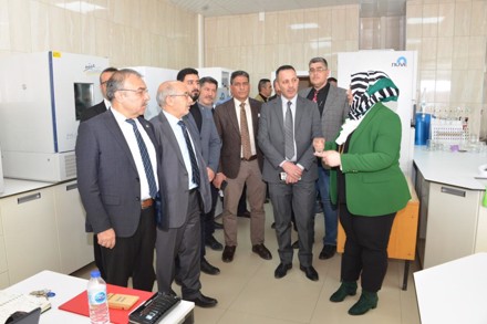 Irak Northern Technical University Rektörü Prof. Dr. Alyaa Abbas Ali Al-Attar ve Üniversitemiz Rektör Yardımcısı Prof. Dr. Emrullah EKEN fakültemizi ziyaret etti.